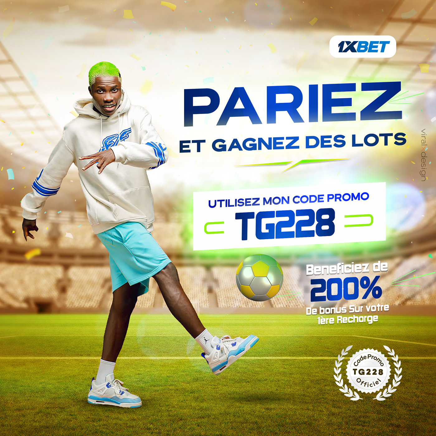 Inscription 1xBet avec offre bonus (2025)
